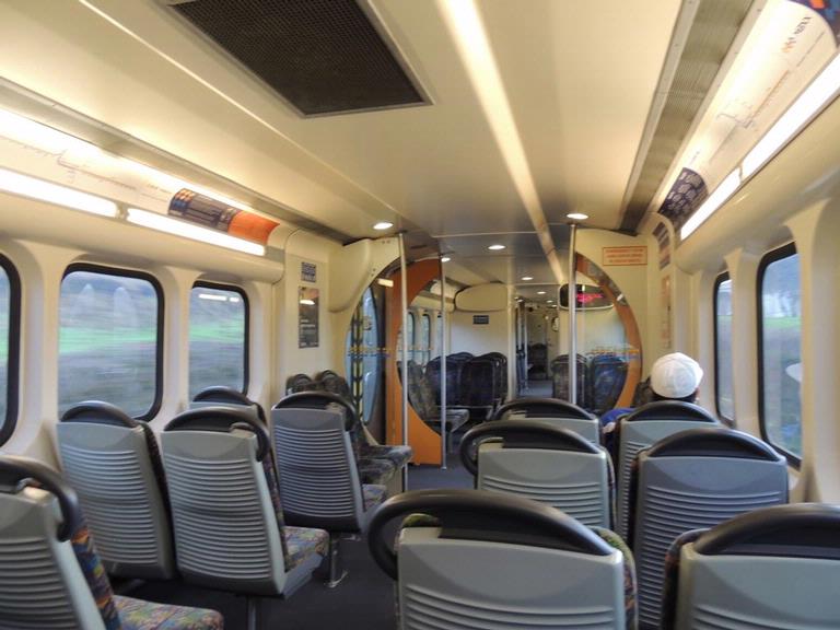 John McKillop; There's room for more.......02; Early morning train from Manukau to Britomart