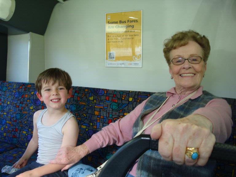 sue andrews; jonny and nanny