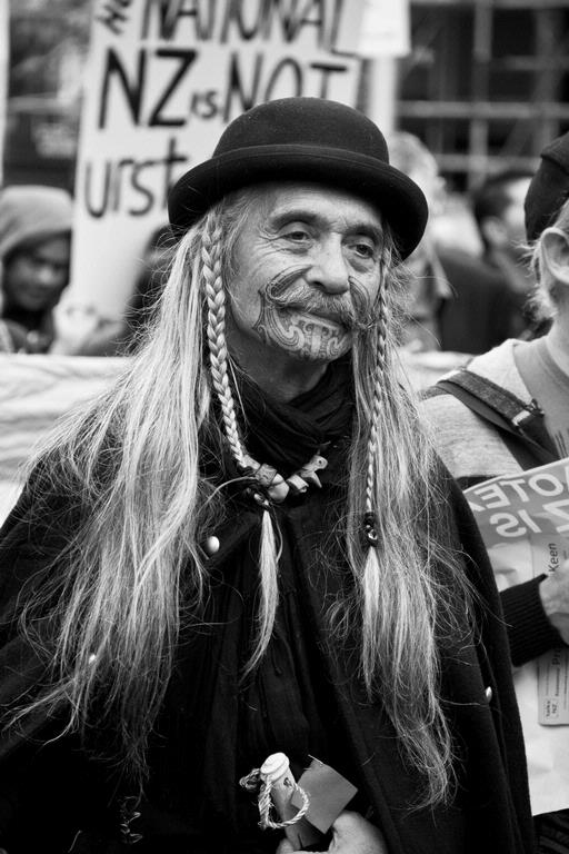 Elizabeth Jury; Dignified Protest; Asset Sales Protest, Auckland 2012