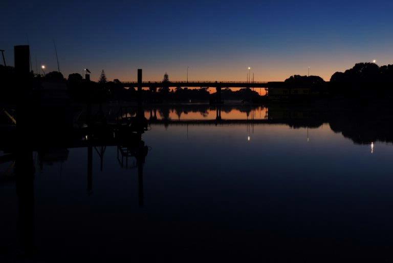 John McKillop; Tamaki River Dawn 01
