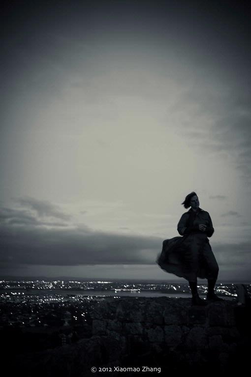 lu zhang; A woman; shot on the one tree hill a couple weeks ago.
