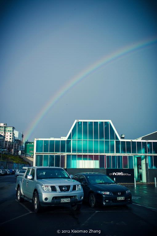lu zhang; rainbow; it was the season of rainbow.