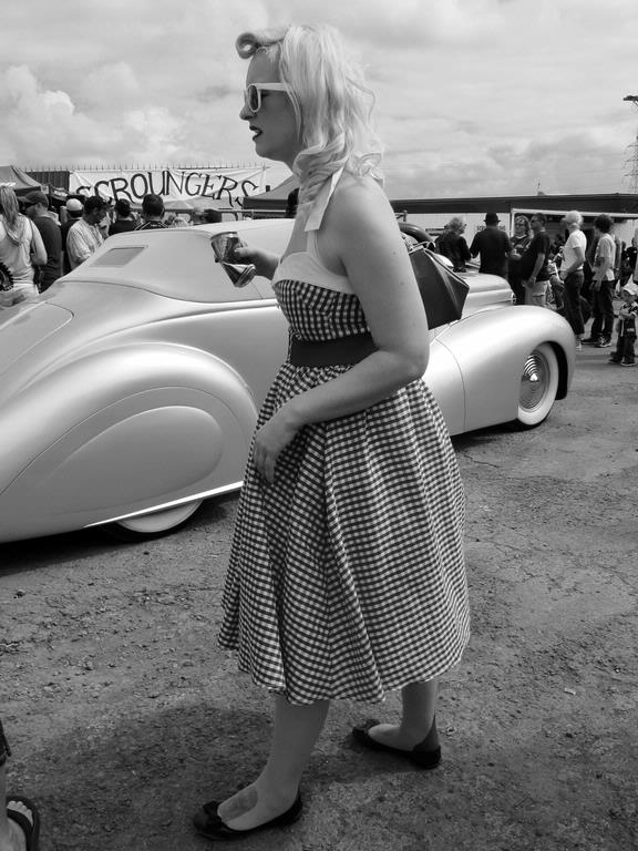 Martin Horspool;Hot Rod Girl;At Scroungers Hot Rod Show in Avondale