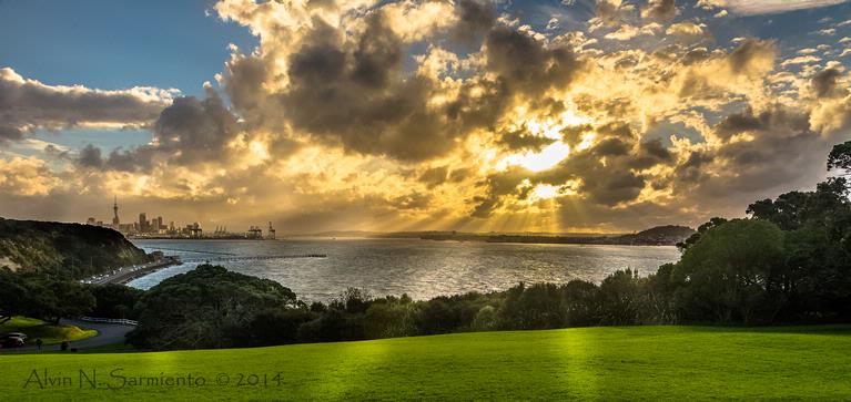 Alvin N Sarmiento; Auckland view