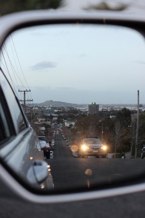 Leigh Burrell;Looking back;Arthur Street, Ellerslie