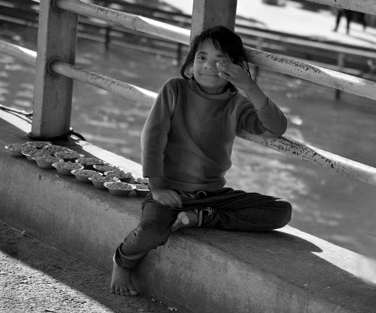 Tuhin Subhra Santra;CANDID MOOD;Innocence sees beauty even in dark souls