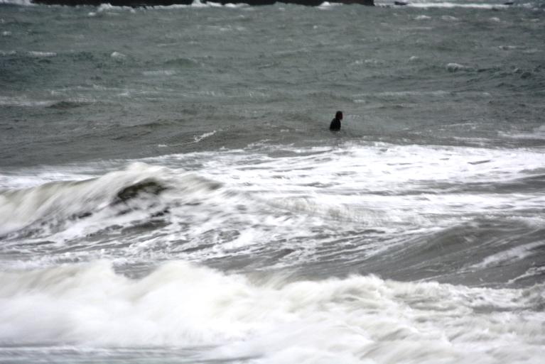 Sam;Riding the waves;Takapuna