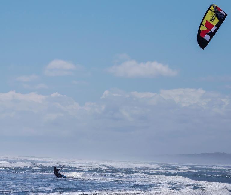 Sam Lu;Wind Power;At the Muriwai Beach
