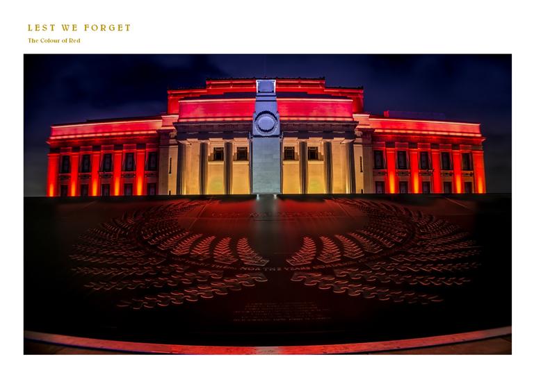 Charles Joe; Lest We Forget; Photo take at the Auckland Museum during Chinese New Year celebrations
