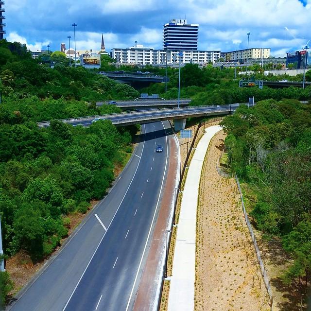Thekra; Cycleway from Grafton Bridge