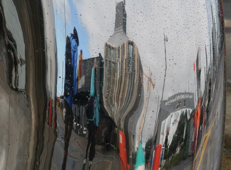 Zelda Wynn;Viaduct Harbour reflection fun