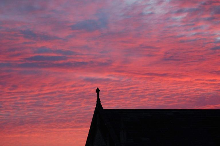 Hasan Khan;Red by Nature;Silent whisper moments before sunrise