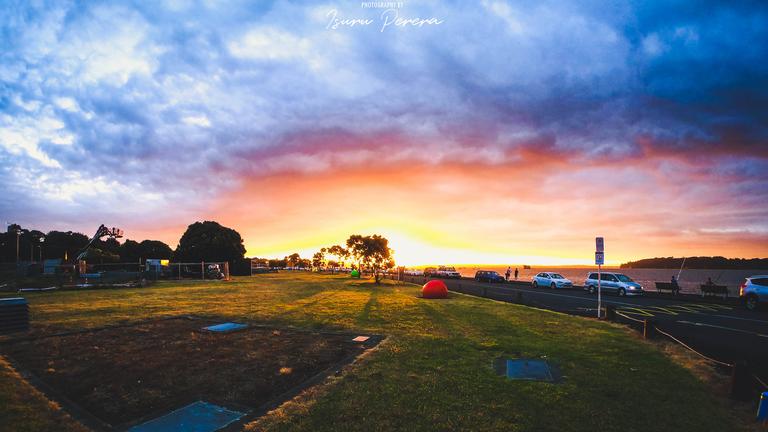 Isuru Perera; Magical colours; Taken at Auckland Harbour Bridge