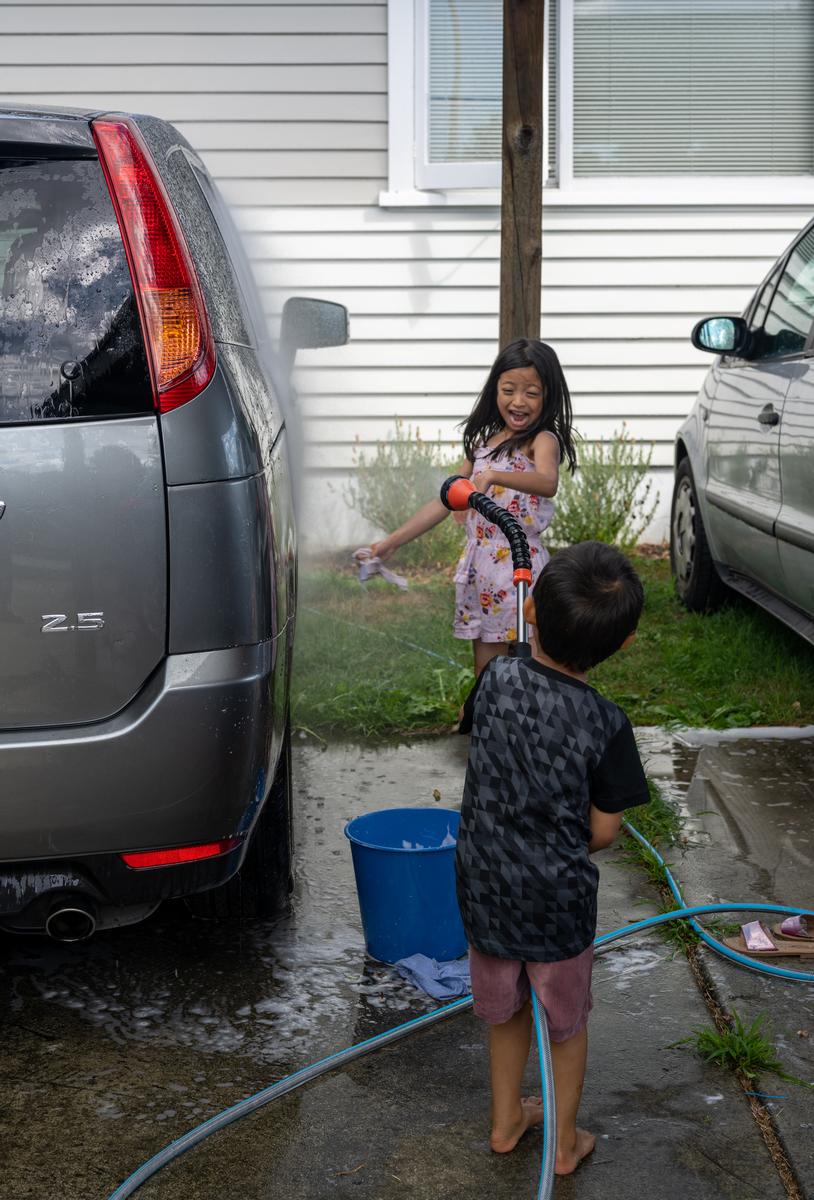 Alvin Sarmiento; Car Wash