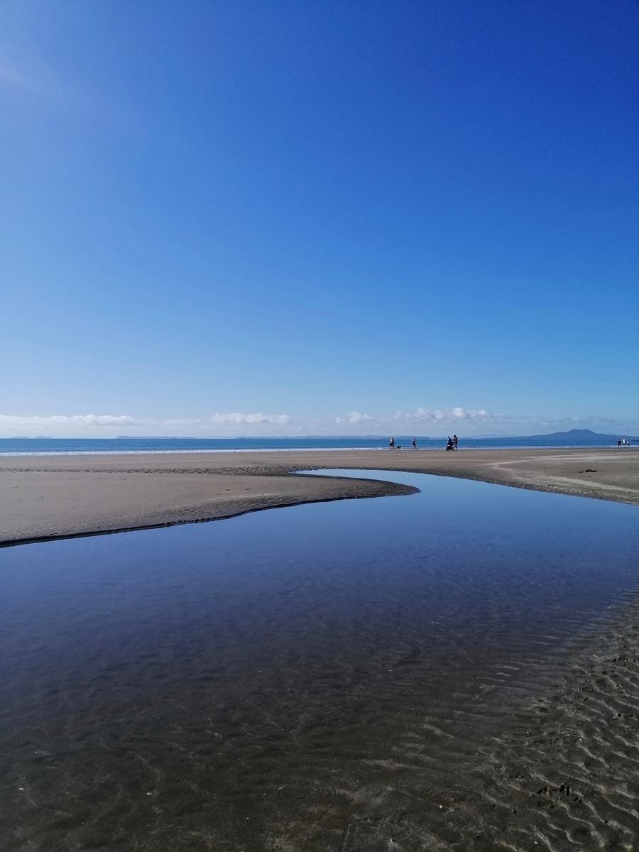 Fiona Kelly; Lockout Long White Cloud; The air at Long Bay Beach seems clearer since the Lockout.