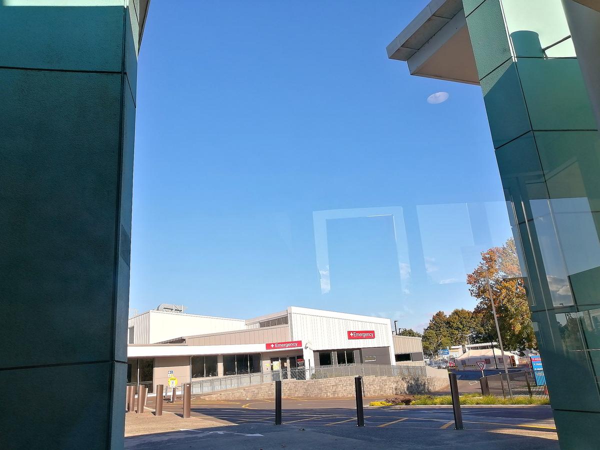 Frenie Perlas; Positive Emptiness; Waitakere Hospital's empty carpark which is a good sign that people following lockdown rules and not coming if not necessary