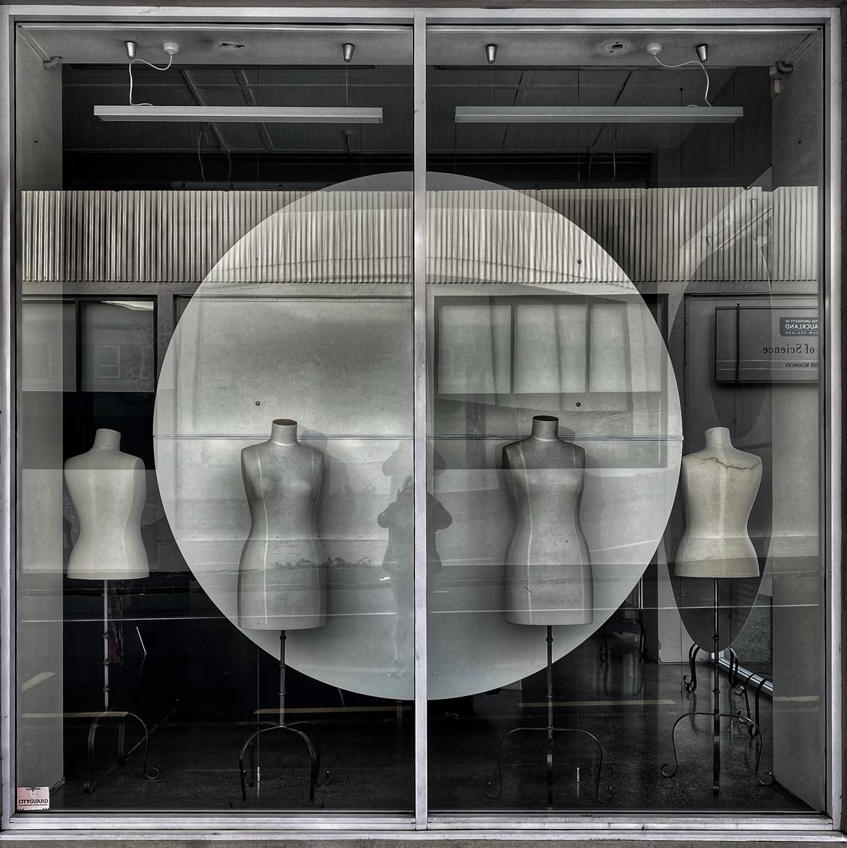 Lynn clayton;Closed due to Covid19;Fashion shop window mannequin