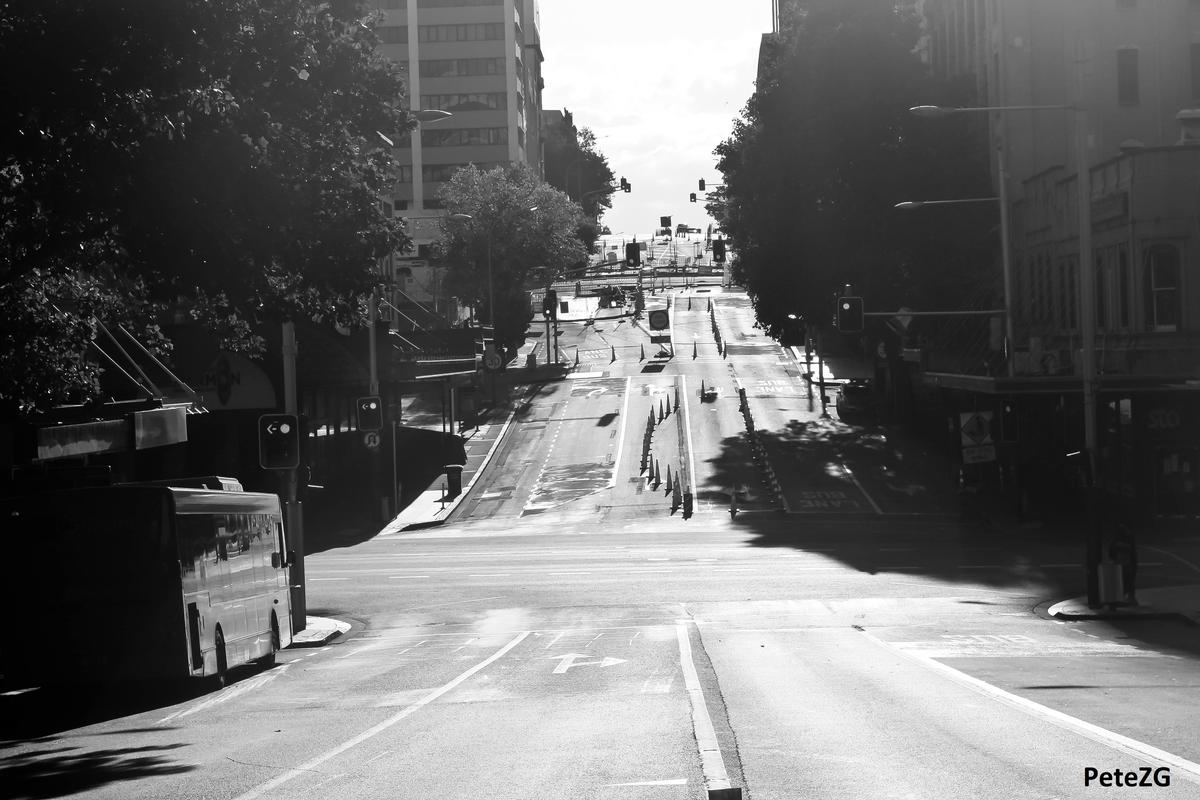 Pete Galula; The Road Less Traveled; There is silence on the streets one week later