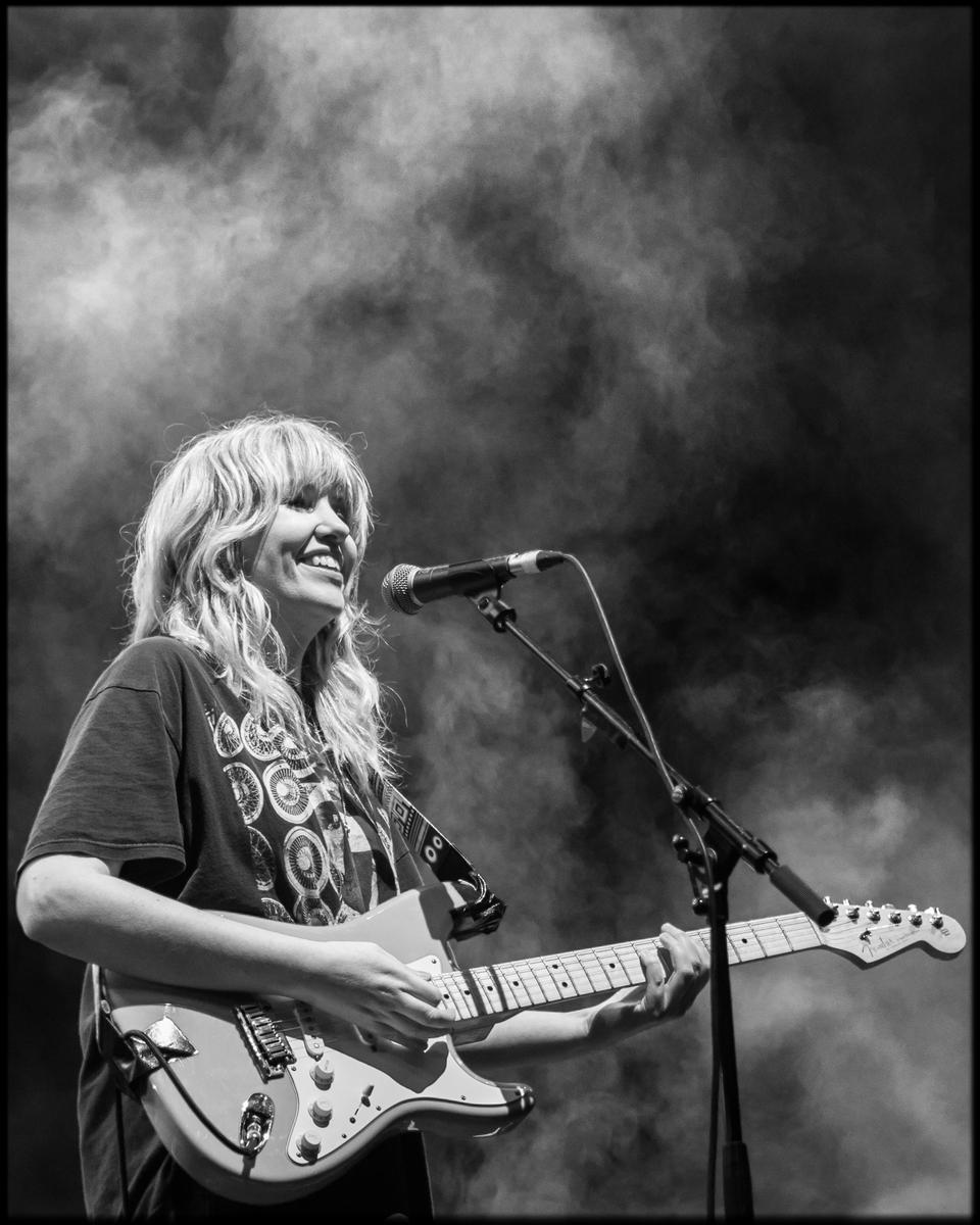 Amanda Ratcliffe; Pip Brown of Ladyhawke at the Peachy Keen Festival   Wellington, 2021;Live portrait of Pip Brown (Ladyhawke) at the Peachy Keen Festival in Wellington 2021.