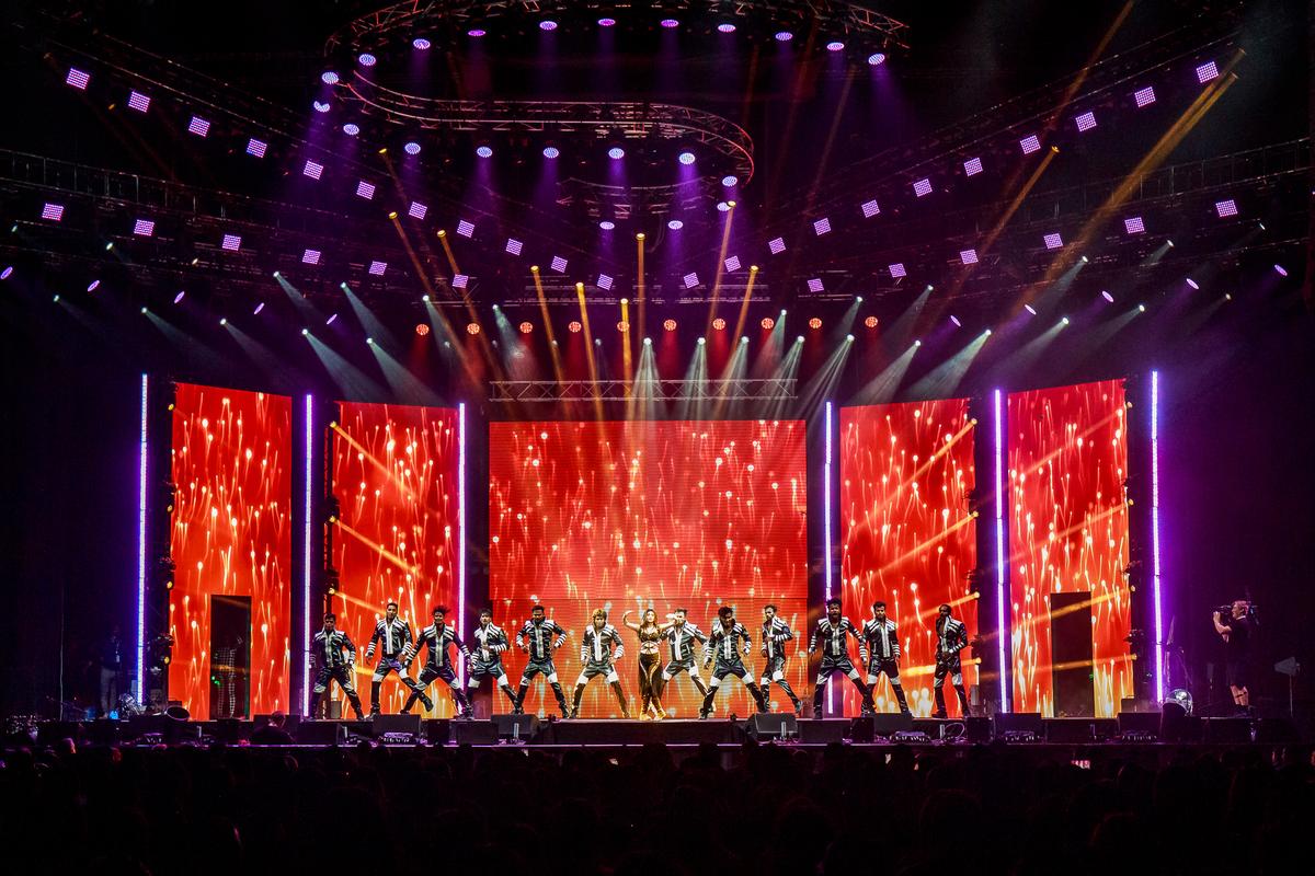 Dave Simpson; Da Bang at Spark Arena;Da Bang featured some of Bollywood biggest stars and was a visual spectacular.