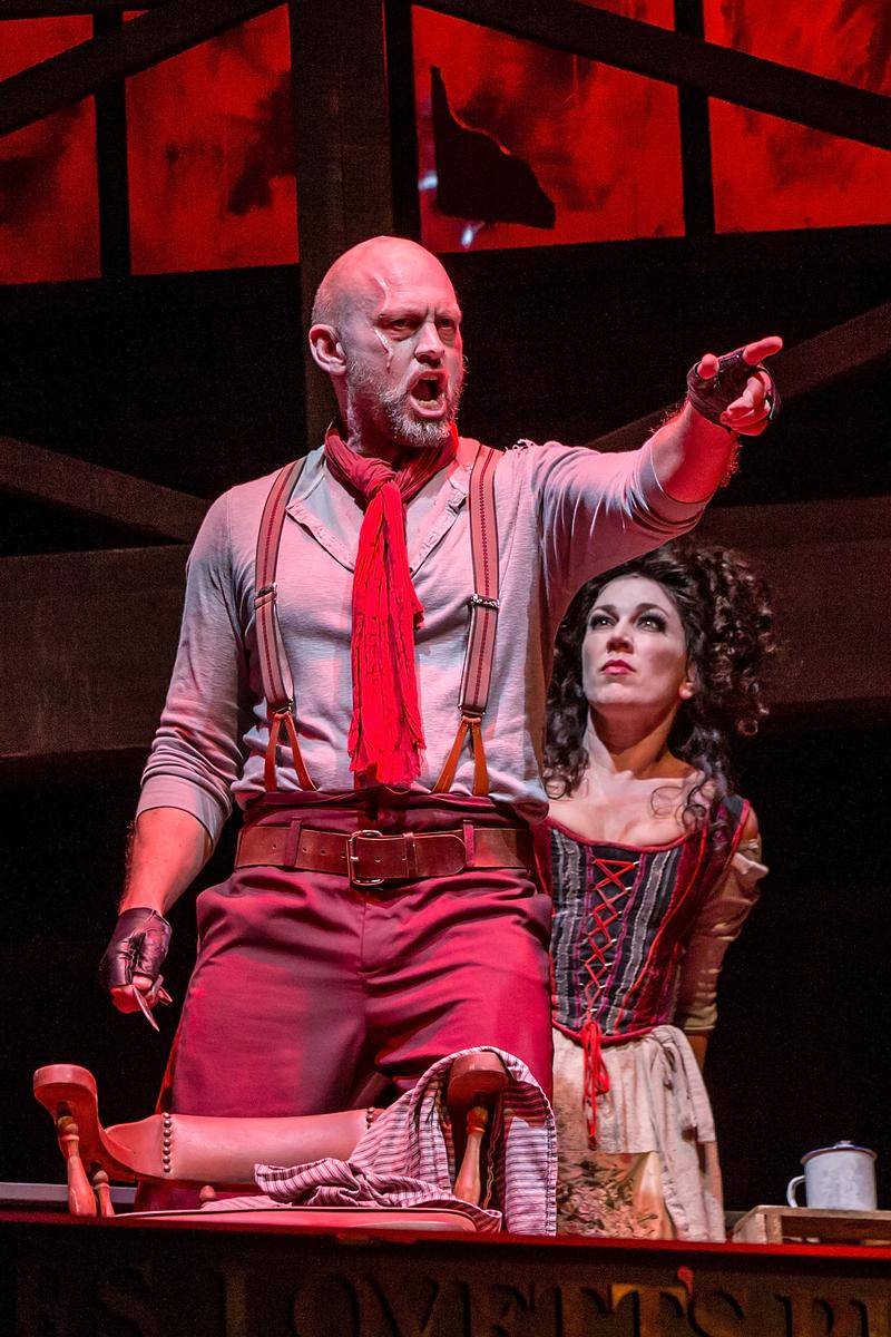 David Rowland; Sweeney Tood; Sweeney Todd, NZ Opera, Civic Theatre, Auckland, New Zealand