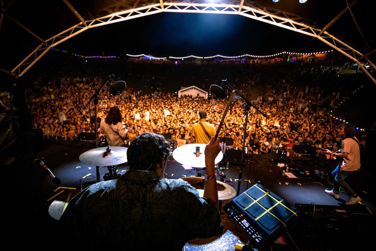 Desmond Nielsen;Mako Road on Stage 2021;Taken at Soundsplash in Raglan.