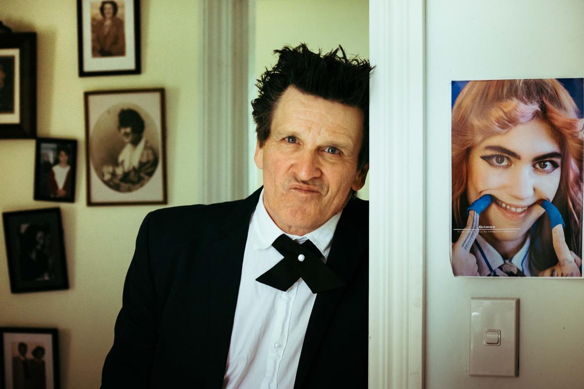 Ebony Lamb;Barry Saunders in Sarah's Doorway with Grimes;2017