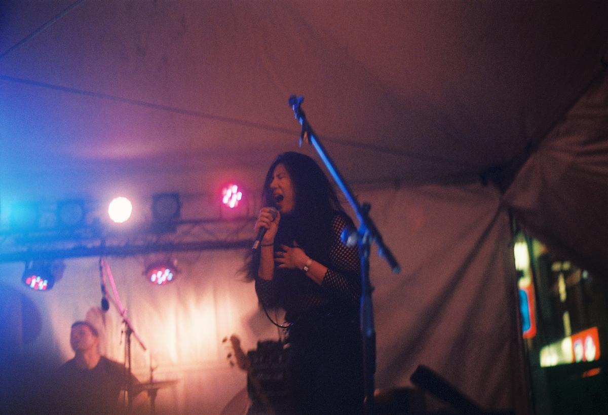 Helena Bakker; Wax Chattels at Cross St; on 35mm film