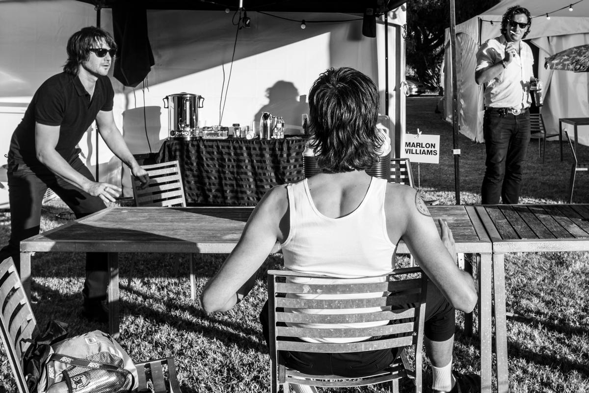 Maria Francesca Melis;Marlon Williams;Marlon Williams, backstage at Villa Maria Winery   2019