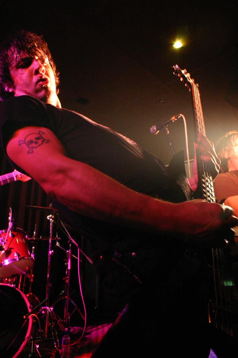 Mark Dromgoole; Deja Voodoo Lead Guitarist;Taken at Kings Arms