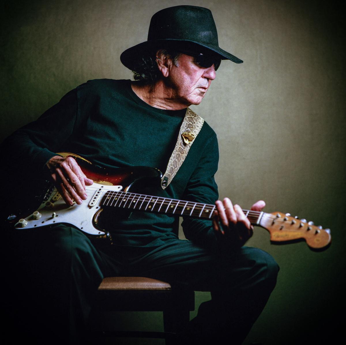Steve Wheadon; Tony Joe White; Swamp rock pioneer Tony Joe White before his last New Zealand performance in 2017..