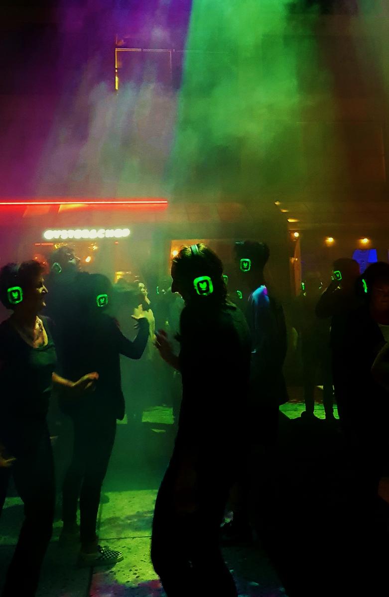 VIPUL UPADHYAY; Dancing to the beat;Headphones enables immersive experience viaduct
