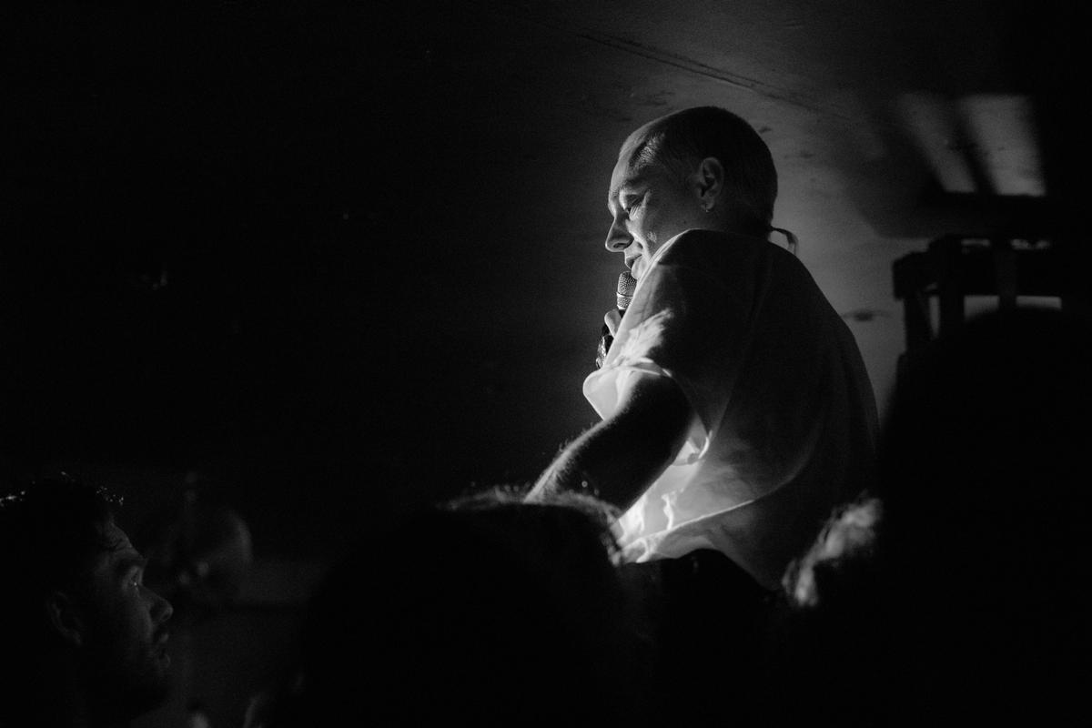 Veronica McLaughlin; Cindy at Whammy Bar;1st Show at end of lockdown   absolutely wild