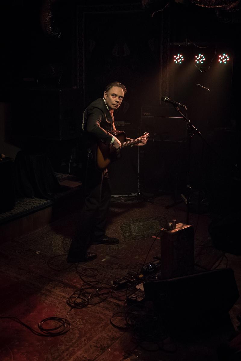 Veronica McLaughlin; Delaney Davidson at The Wine Cellar;Part circus   part theatre   all Delaney