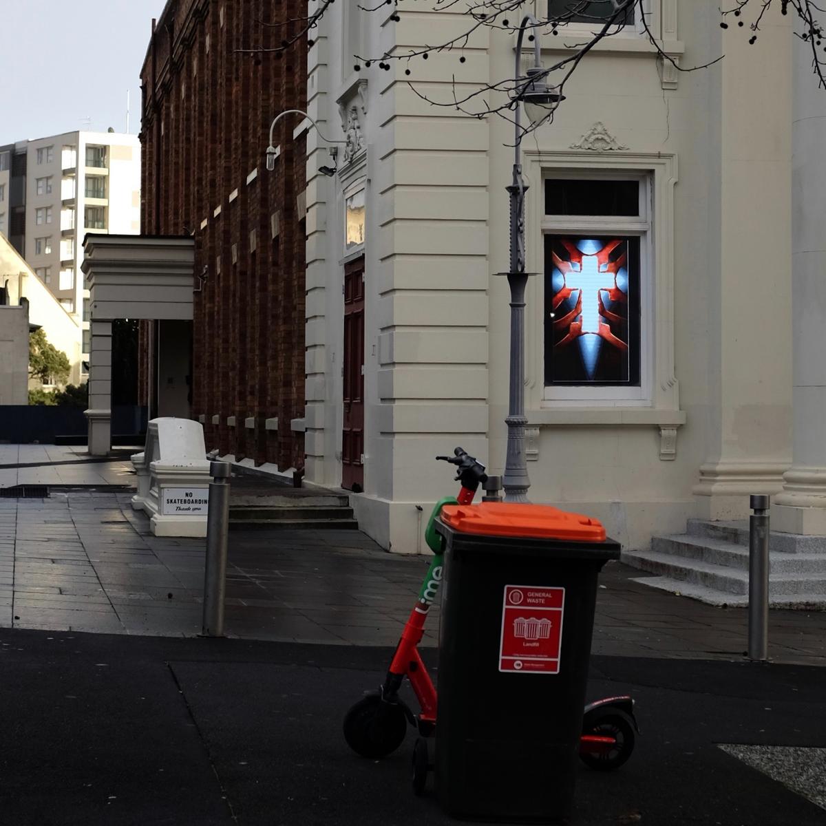 Dennis Tohovaka; Hope; Queen Street juxtaposition.