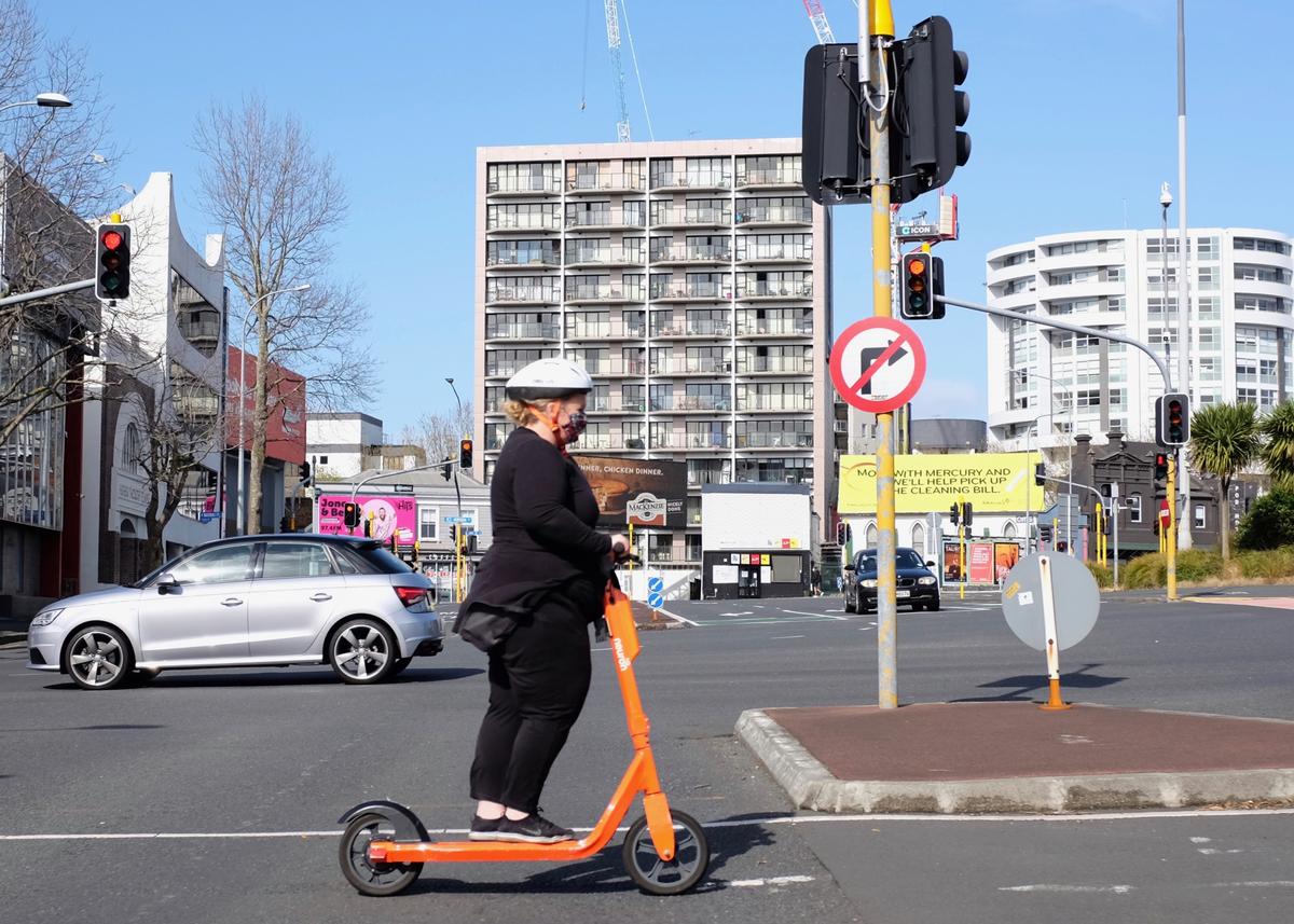 Dennis Tohovaka; Keep Moving; A member of the public out getting some fresh air during Lockdown.