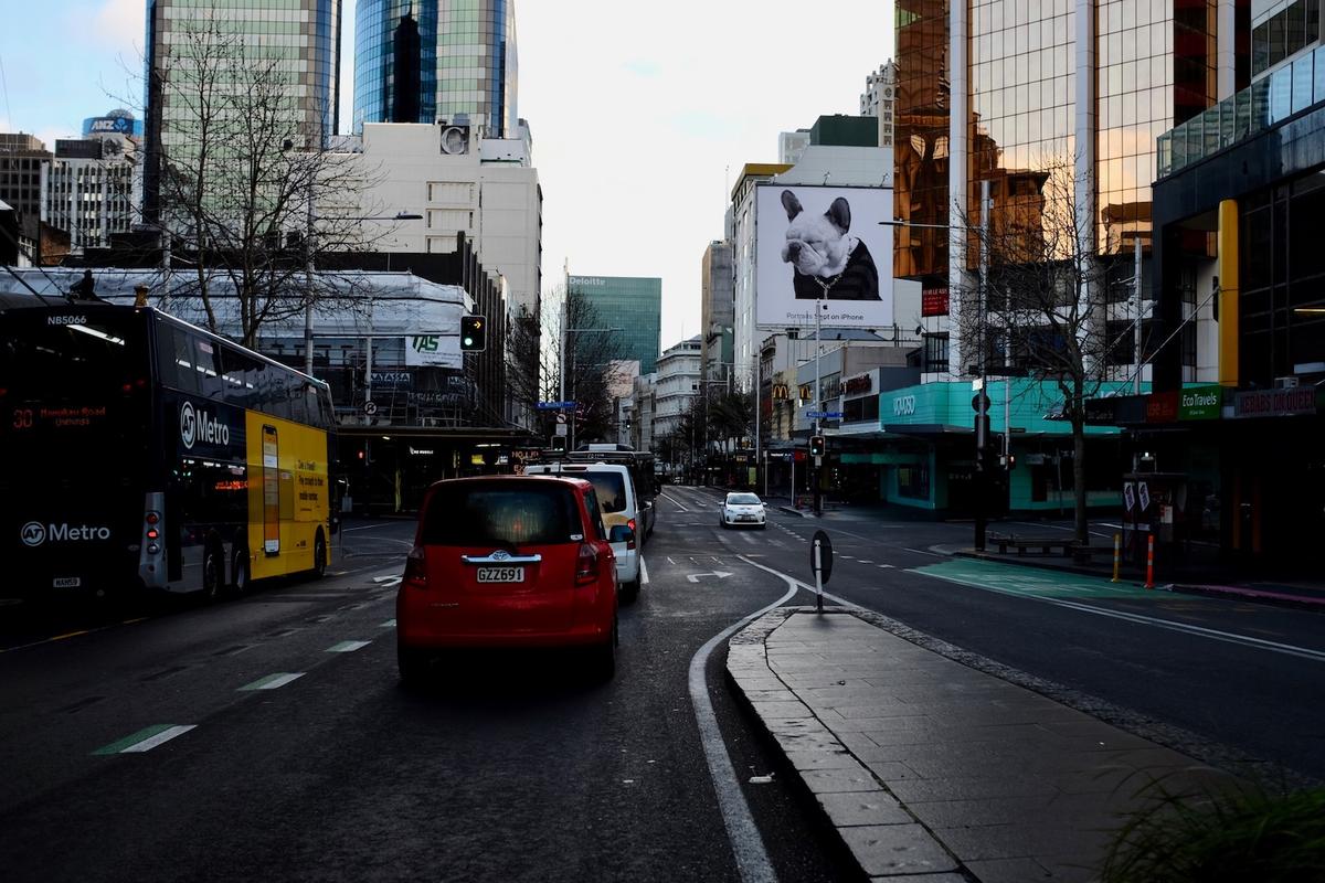 Dennis Tohovaka; Queen Street; Queen Street during Lockdown