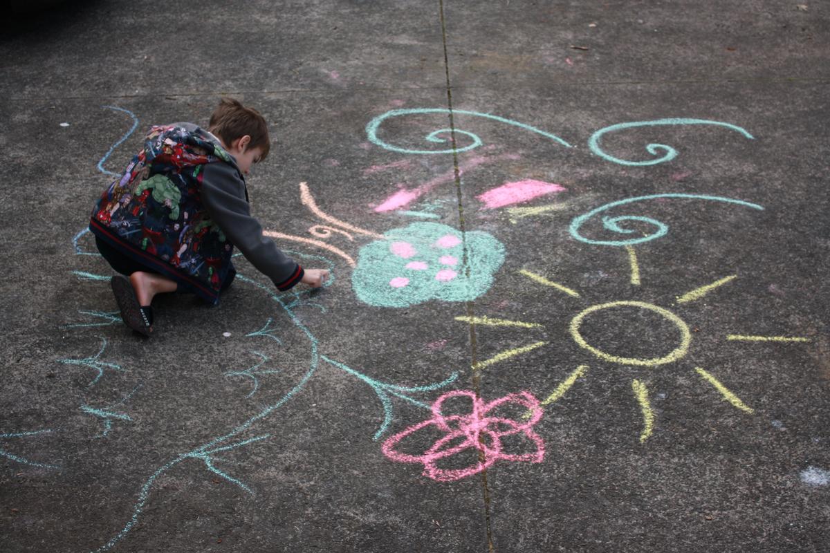 Yvette O'Brien; Chalk Art   3