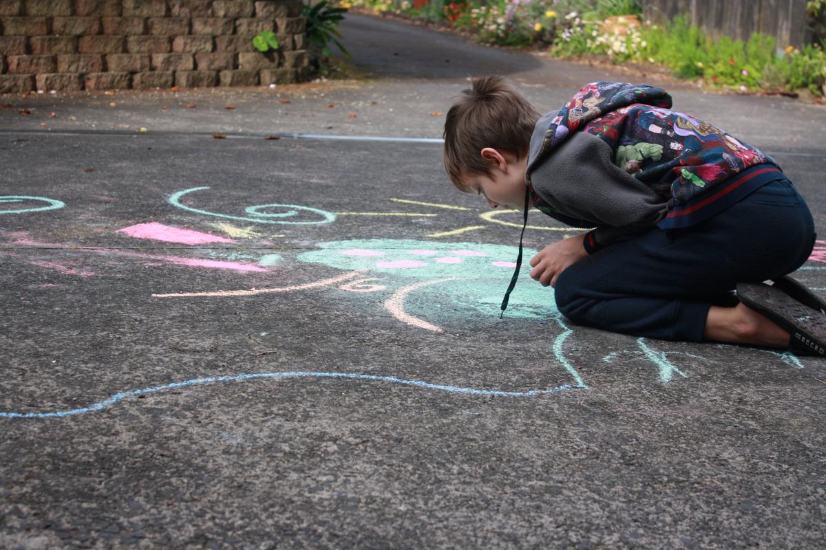 Yvette O'Brien; Chalk Art   2