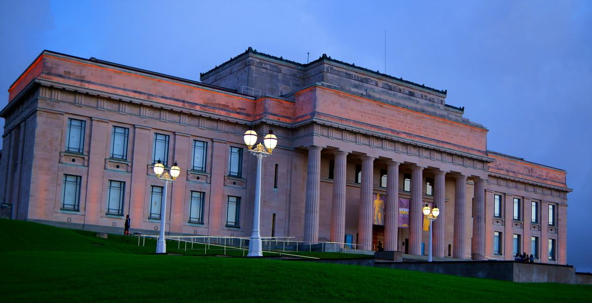 Damian Andrews;Damian Andrews Auckland Museum at Dusk