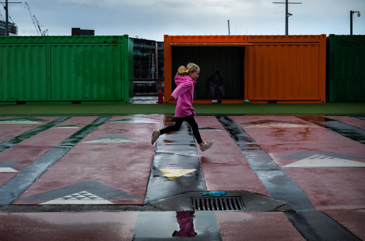 David Wo;Running to the Rolling Lift Bridge