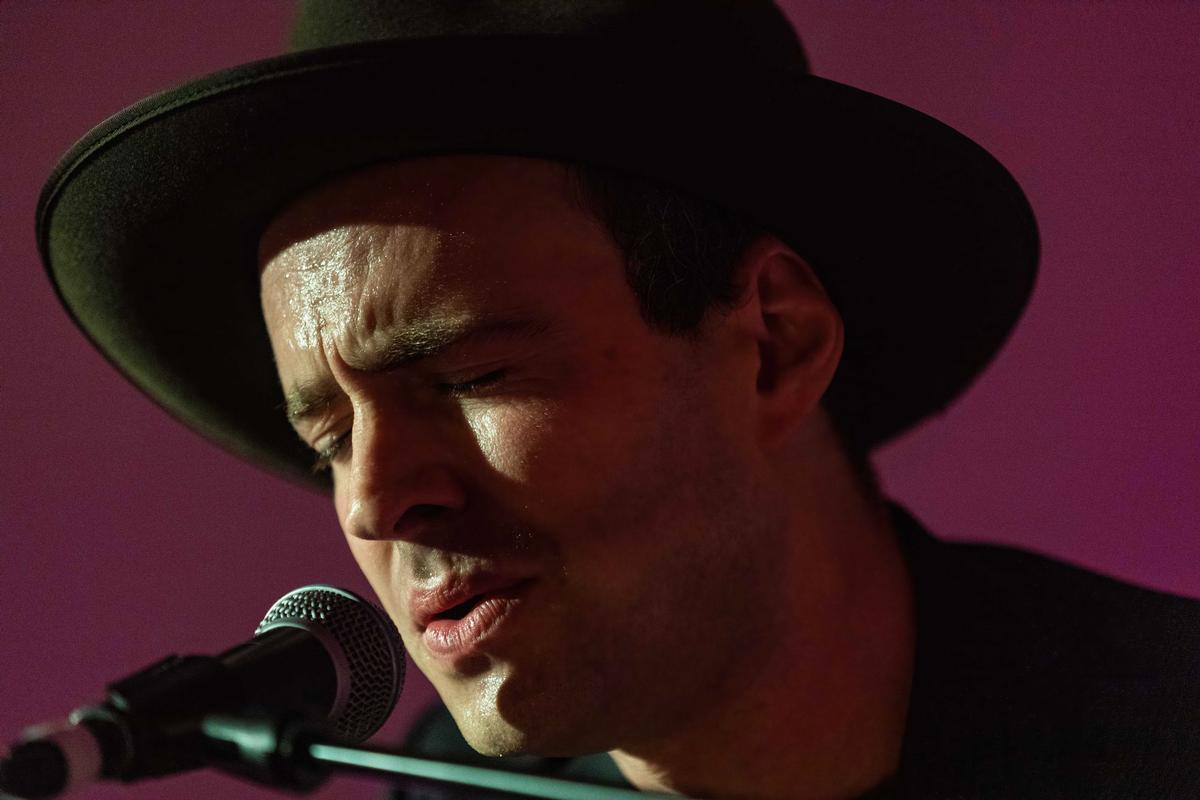 Chris Zwaagdyk; Finn Andrews;Performing at Winter Best, Corban Estate