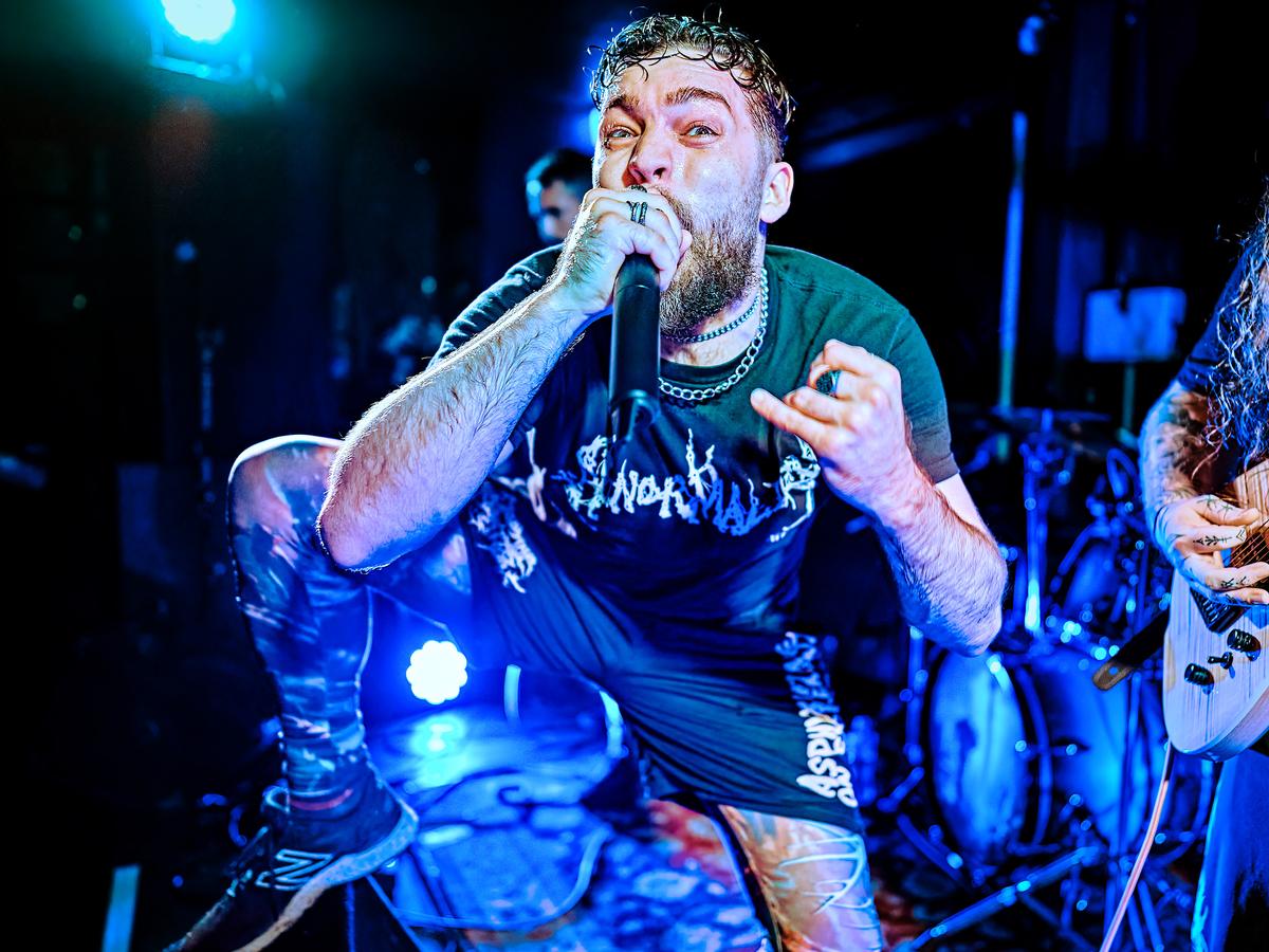 Daniel Cooper McCann;Zac Bergholtz;Australian band Hysterectomy, live at 12Bar, Christchurch, 10/03/2023