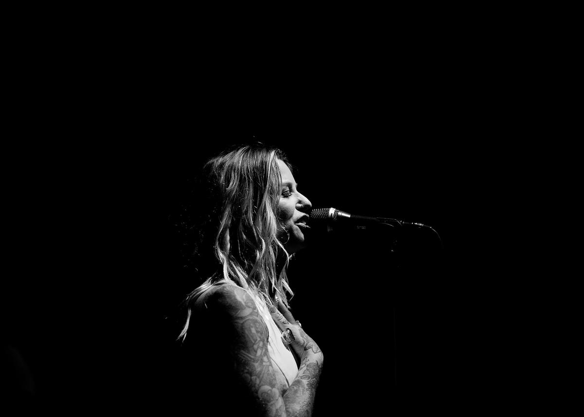 David Dunham;Gin Wigmore by David Dunham;Gin Wigmore performing at Totara Street in Tauranga