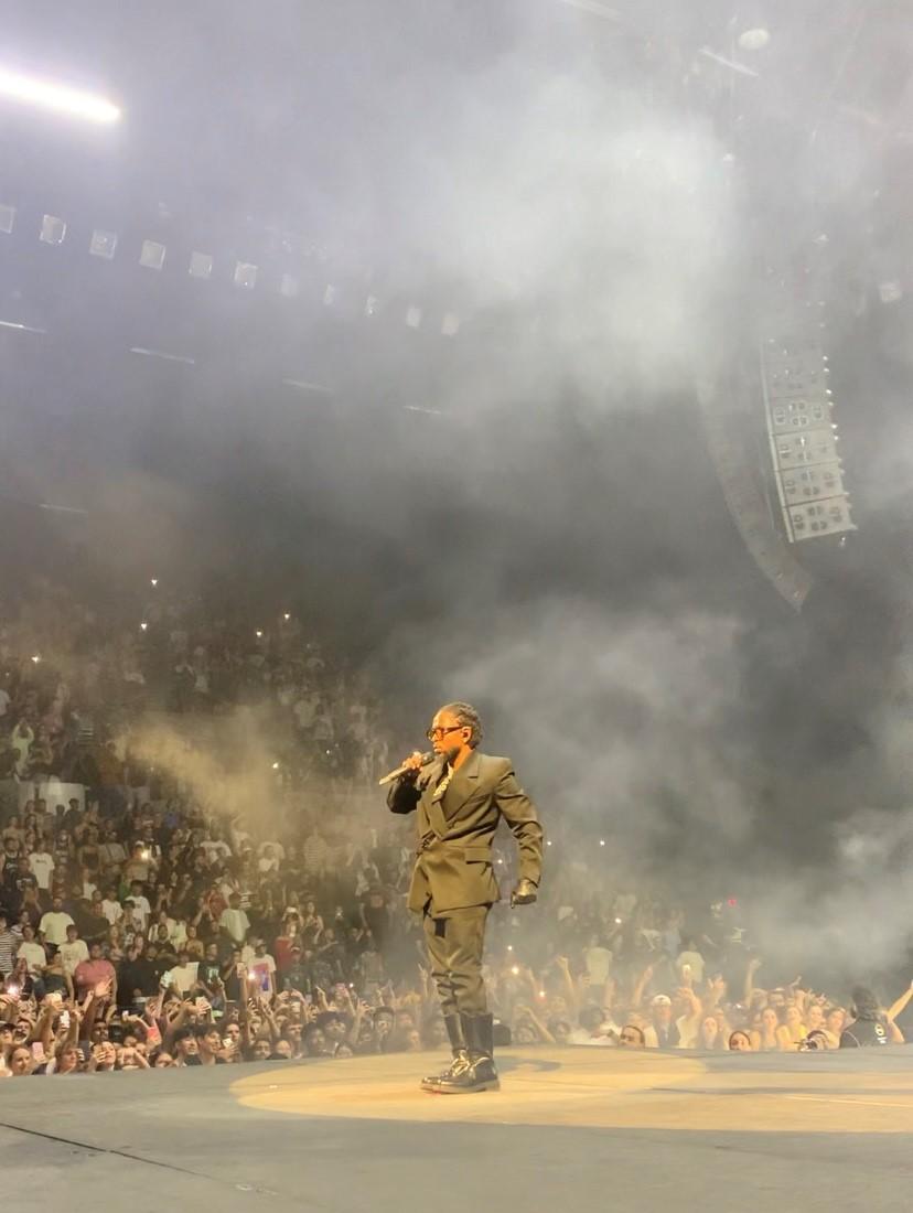 Fidellis; The Big Steppers Tour ;Kendrick Lamar performing in Auckland at The Big Steppers Tour in 2022.