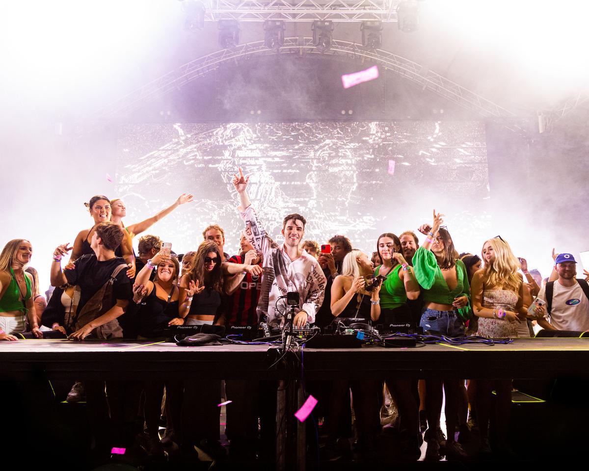 Lucas Perelini; Netsky & Friends Christchurch.