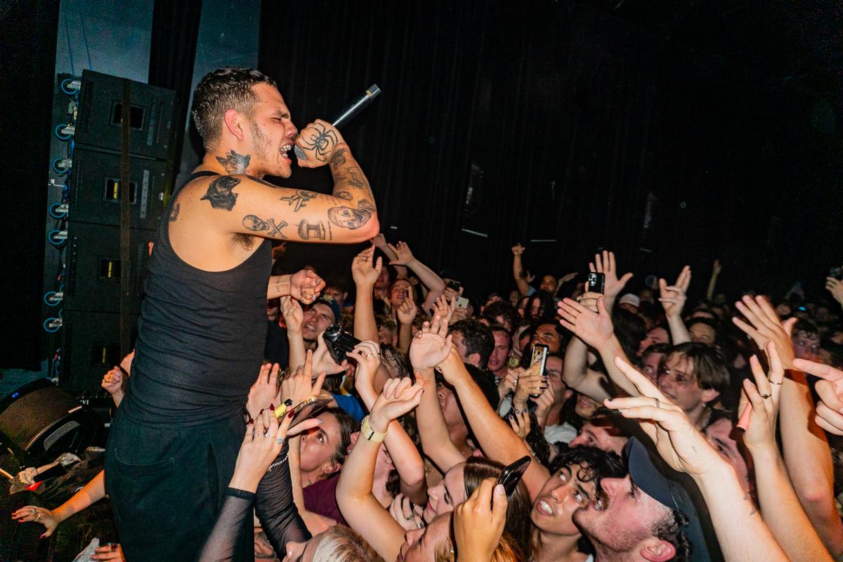 Shelley Te Haara; Slowthai; Announcing a last minute show at Galatos in Auckland to raise money for those affected by flooding that had taken place. It sold out and was high energy!
