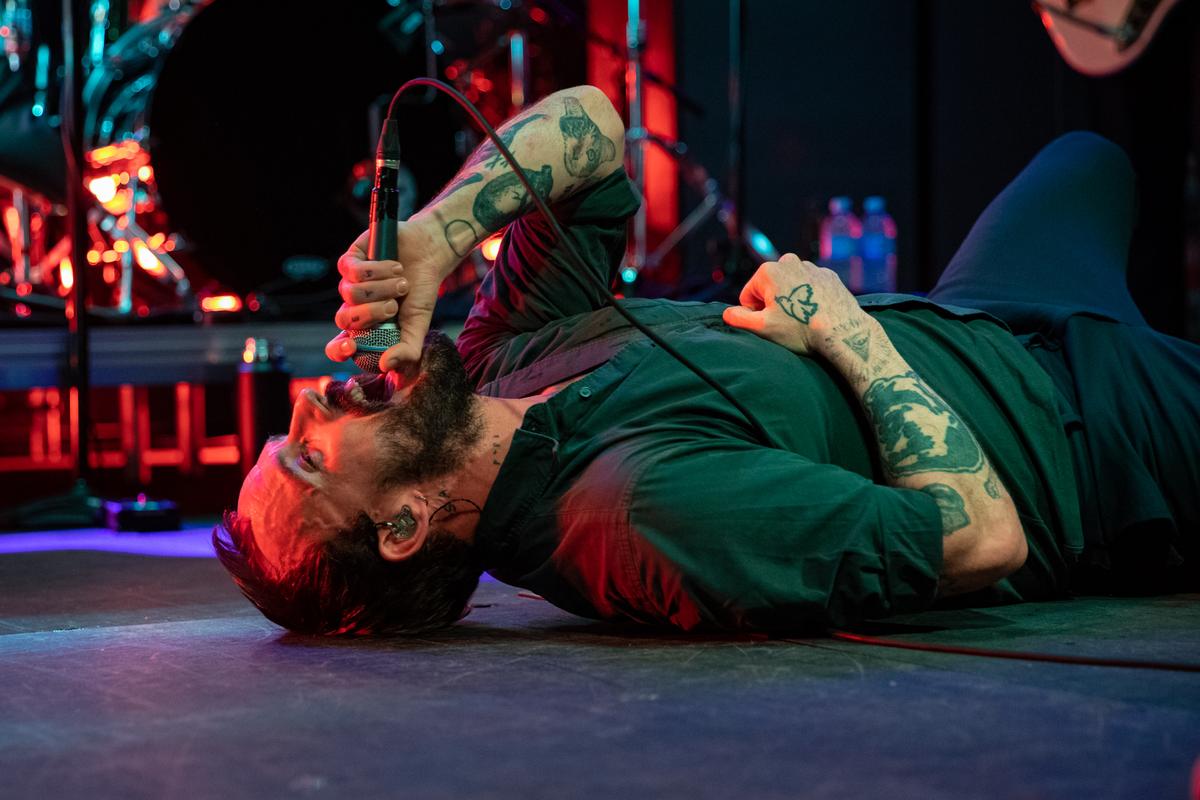 Stella Gardiner;IDLES;IDLES live at Shed 1 in Wellington