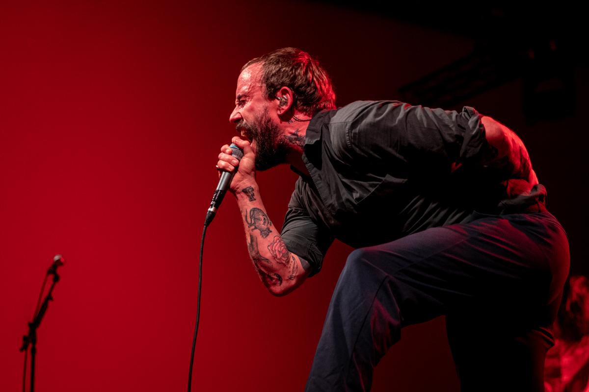Stella Gardiner;IDLES;IDLES live at Shed 1 in Wellington