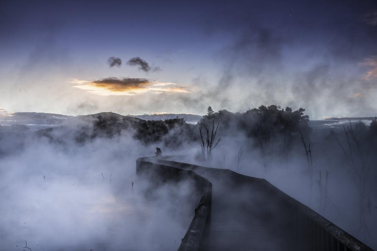 Charlie Deng;Kuirau Geothermal Park;Moments to cherish